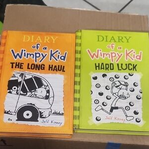 Diary of a Wimpy Kid Book Set — Yellow & Orange Covers